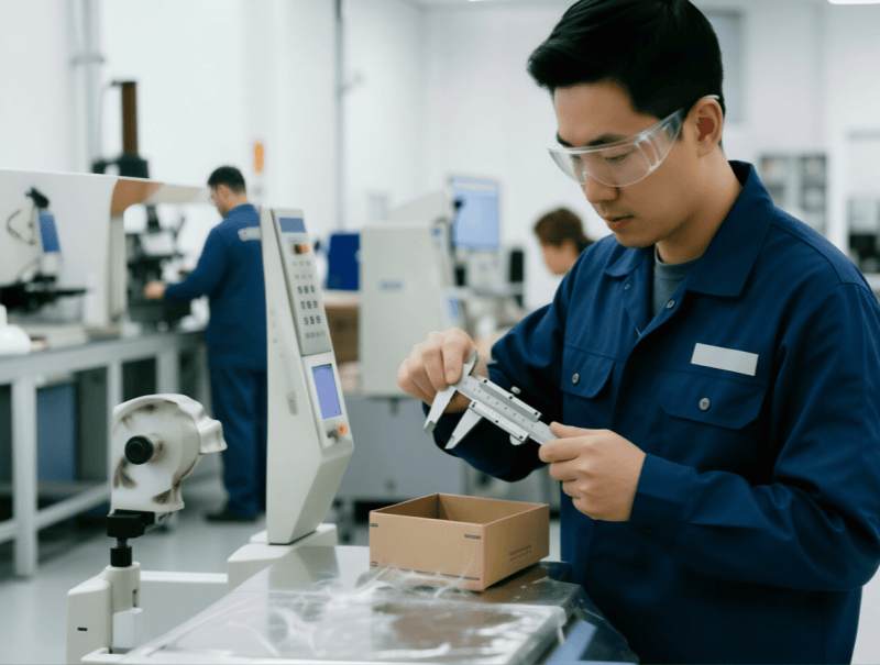 Quality inspection ISO 9001