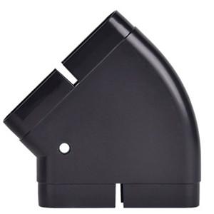 ABS duct Ventilation parts horizontal 45 bend ABS duct Ventilation parts horizontal 45 bend