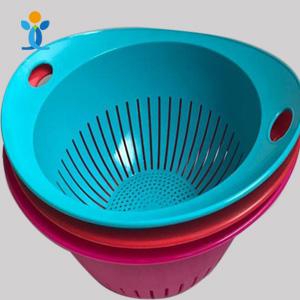 Fruit and vegetable dish tray plastic PP washing basket strainer water drain storage plate Fruit and vegetable dish tray plastic PP washing basket strainer water drain storage plate