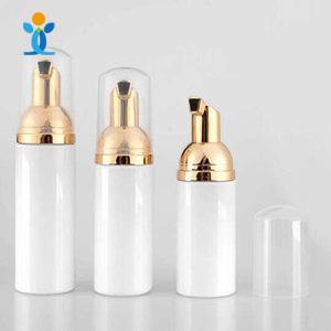 White Spray PlasticBottle Golden Cap PET bottle White Spray PlasticBottle Golden Cap PET bottle