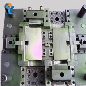 combine two parts in one mold cover and connector mold