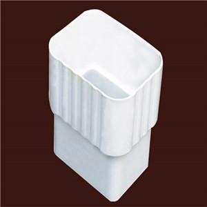 plastic gutter accessory pipe joint plastic gutter accessory pipe joint