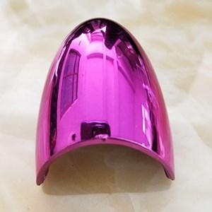 purple chromated curved shell purple chromated curved shell